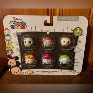 Disney Tsum Tsum Nightmare Before Christmas 6 Figure Set-NEW